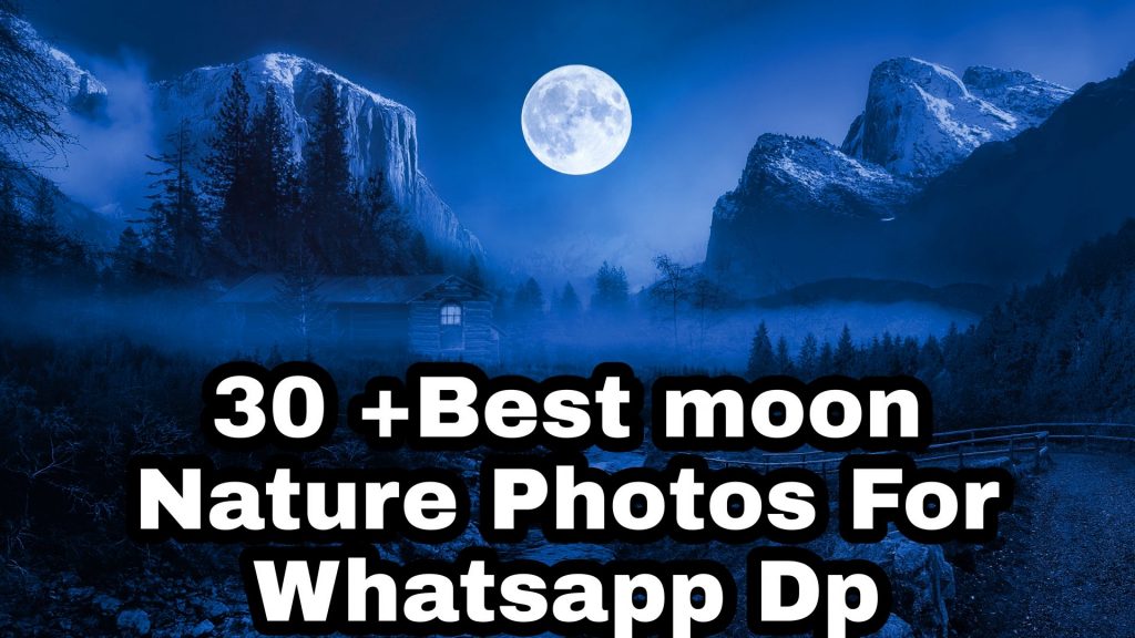 30 +Best moon WhatsApp DP images