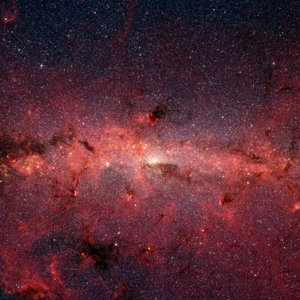 A Milky Way Of Stars Night Whatsapp Dp Image