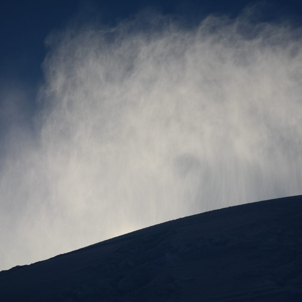 A snow Sleet spray fog sun whatsapp dp image