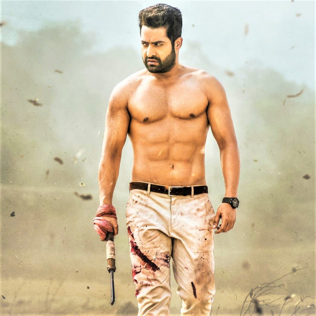 Jr NTR Six Pack In Aravinda Sametha Movie Whatsapp Dp Image