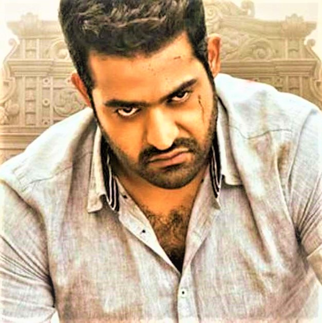 jr NTR Angry Look In Aravinda Sametha Movie Whatsapp Dp Image