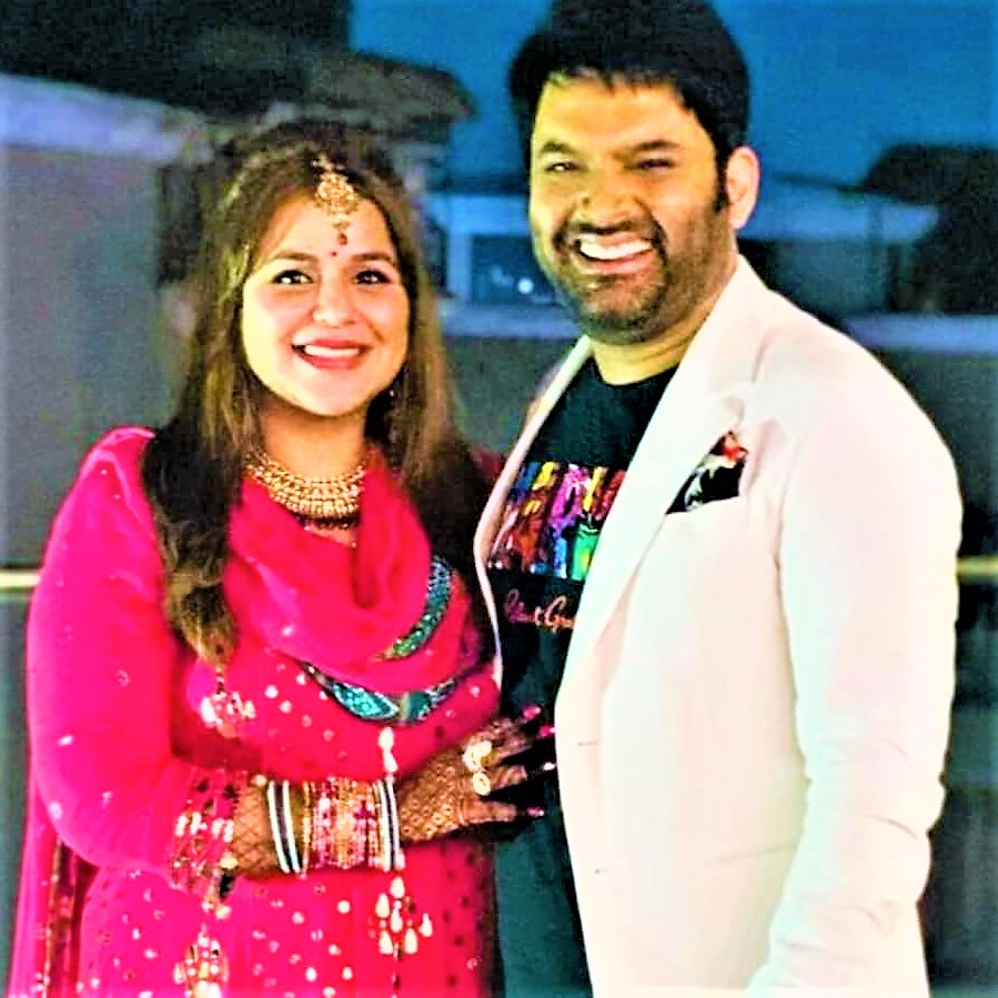 Kapil Sharma And Wife Ginni WhatsApp DP Image