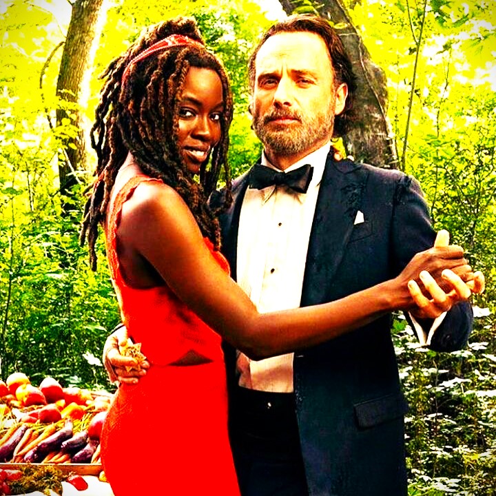 Andrew Lincoln And His Wife WhatsApp DP Image