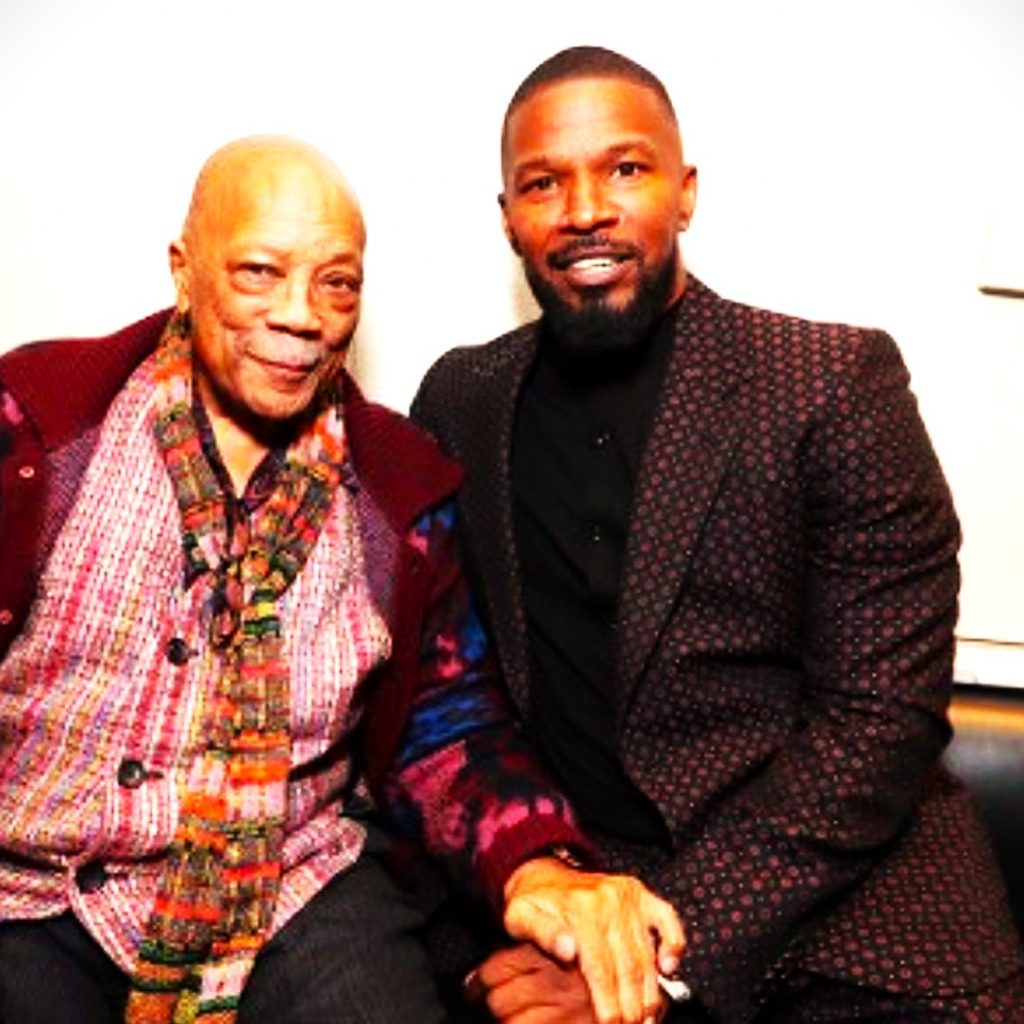 Jamie Foxx And His Father WhatsApp DP Image