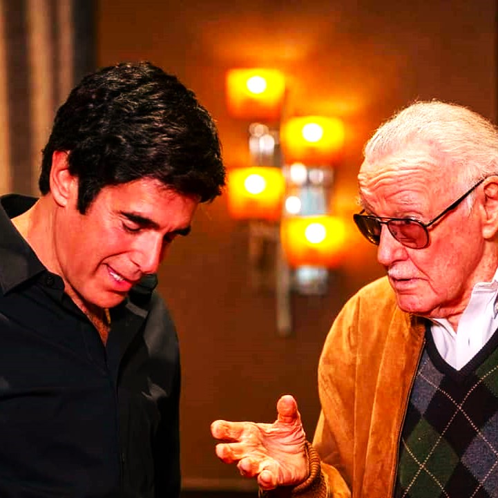 Copper Field And Stan Lee WhatsApp DP image