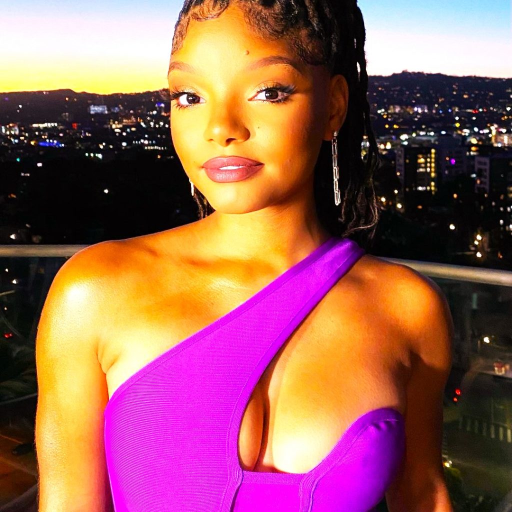 Halle Bailey Party Looks WhatsApp DP Image