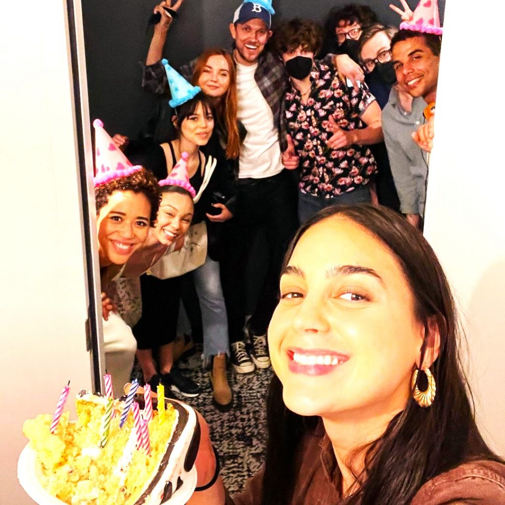Melissa Barrera Birthday Celebrations With Friends WhatsApp DP Image
