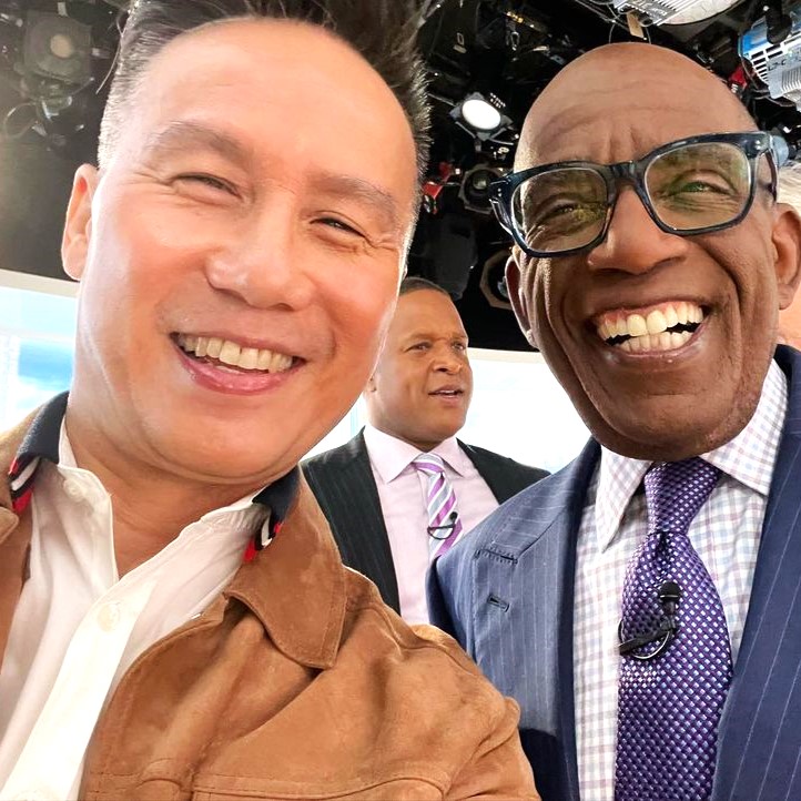 BD Wong And His Co Star WhatsApp DP Image