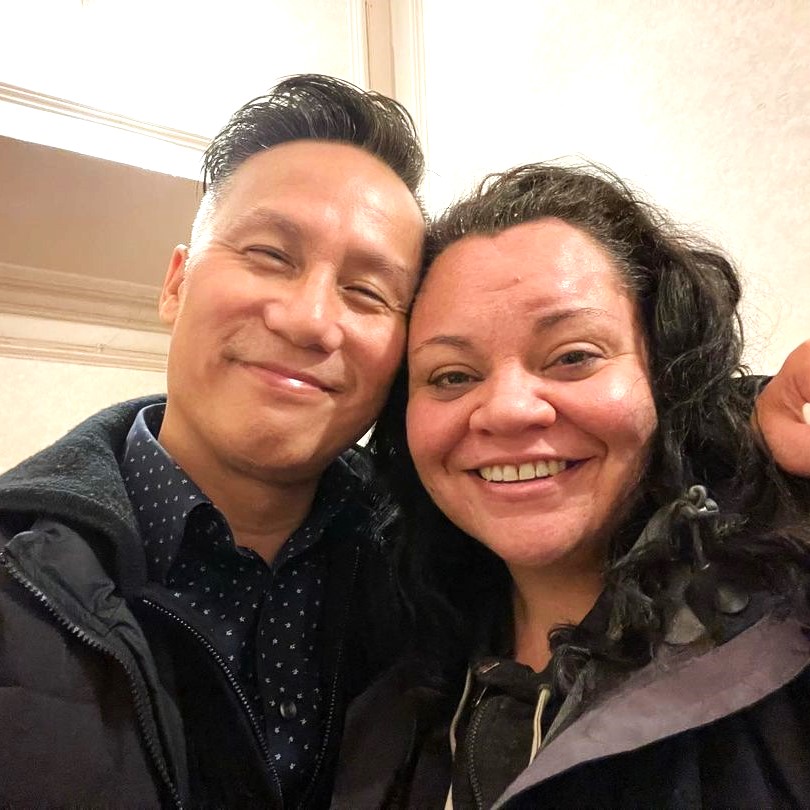 BD Wong And His Wife WhatsApp DP Image