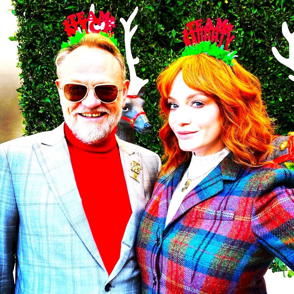 Jared Harris Enjoying Party With His Wife WhatsApp DP Image