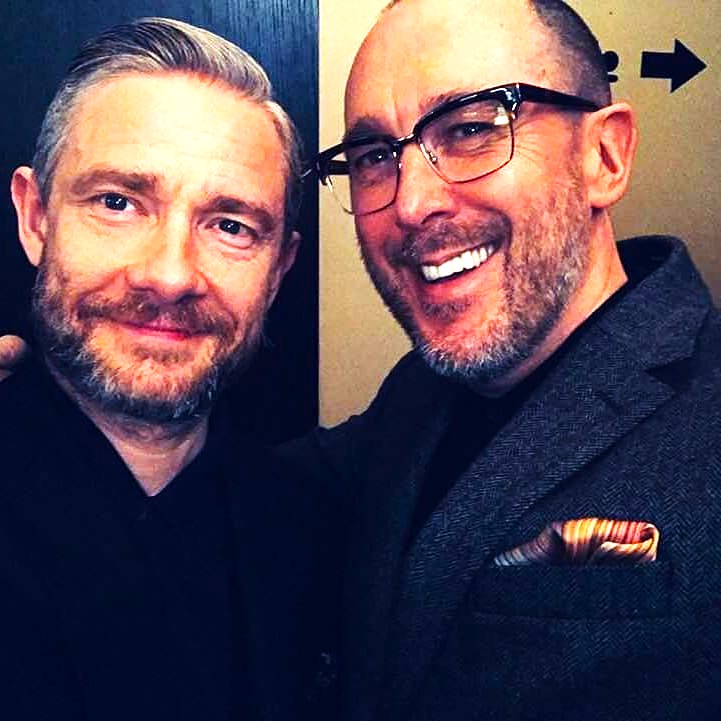 Martin Freeman And His Best Friend WhatsApp DP Image