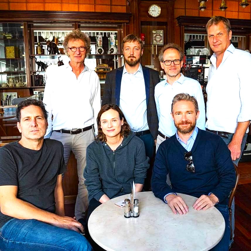 Martin Freeman And His Movie Team WhatsApp DP Image