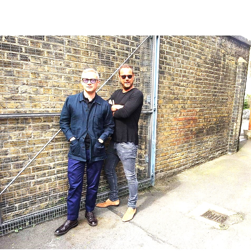 Martin Freeman Busy In Photoshoot WhatsApp DP Image