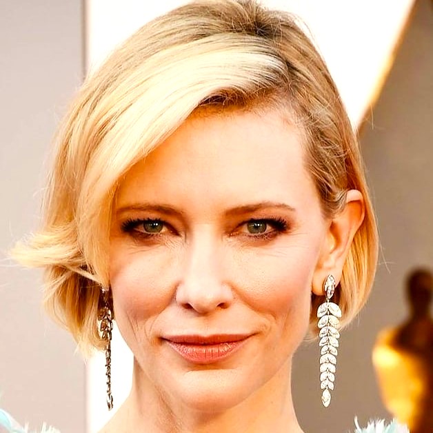 Cate Blanchett Earring Design WhatsApp DP Image