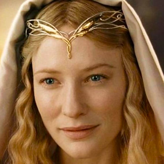 Cate Blanchett Galadriel Movie Look WhatsApp DP Image