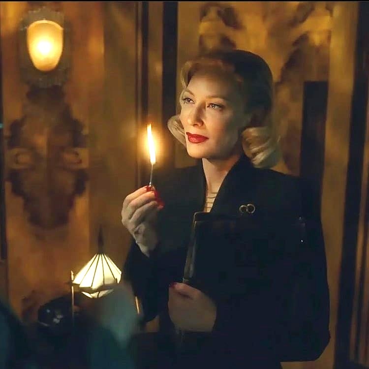 Cate Blanchett Play With Fire WhatsApp DP Image