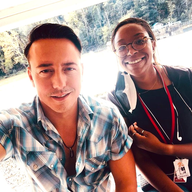 Chris Coy And His Co Star WhatsApp DP Image