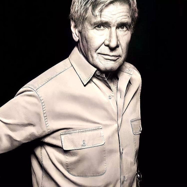 Harrison Ford Face Expression WhatsApp DP Image