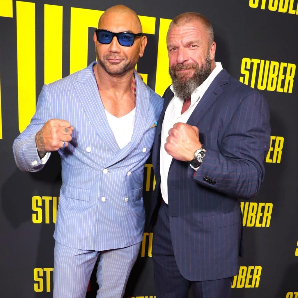 Dave Bautista And Triple H