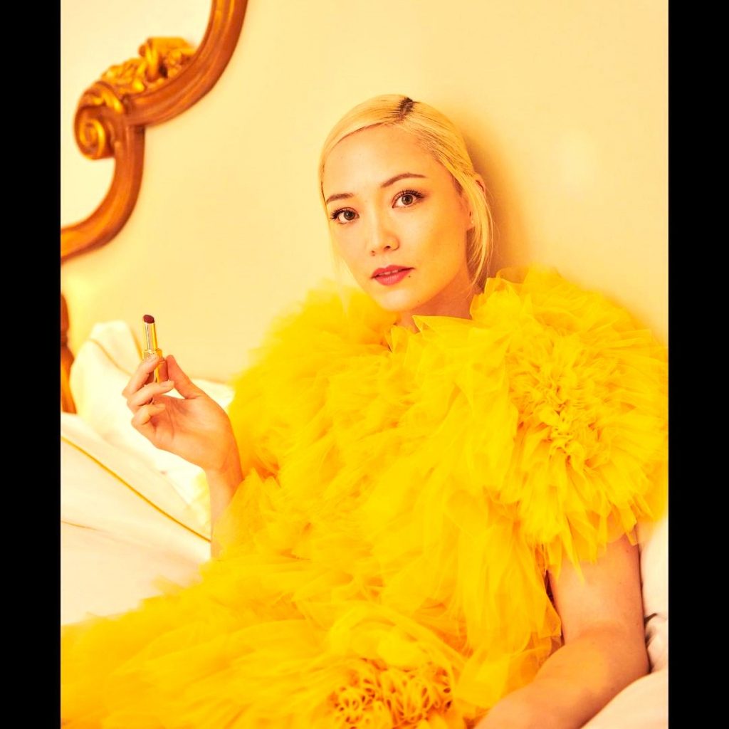 Pom Klementieff Ready For Shoot