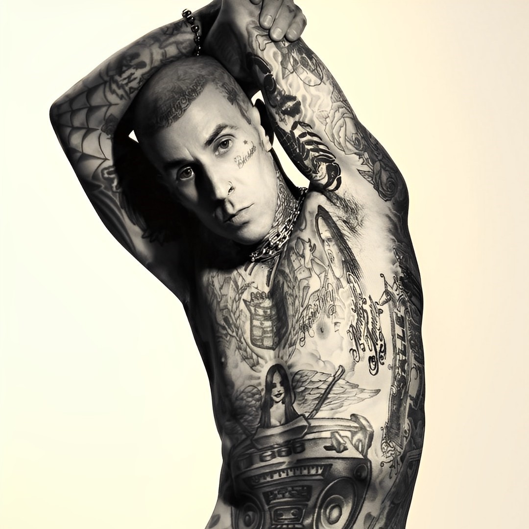 Travis Barker Photos Gallery