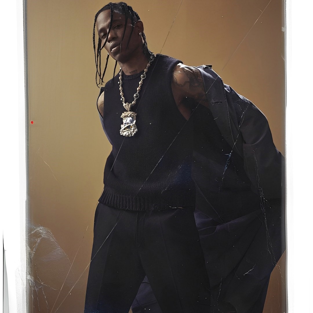 Headline: Unveiling the Enigmatic Allure of Travis Scott's Artistic Canvas