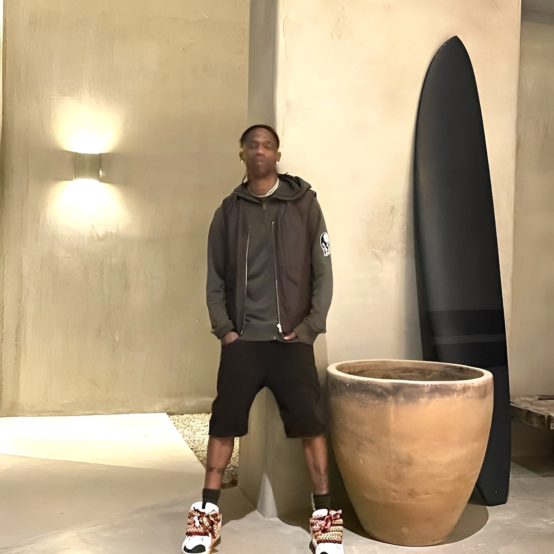 Headline: Unveiling the Enigmatic Allure of Travis Scott's Artistic Canvas