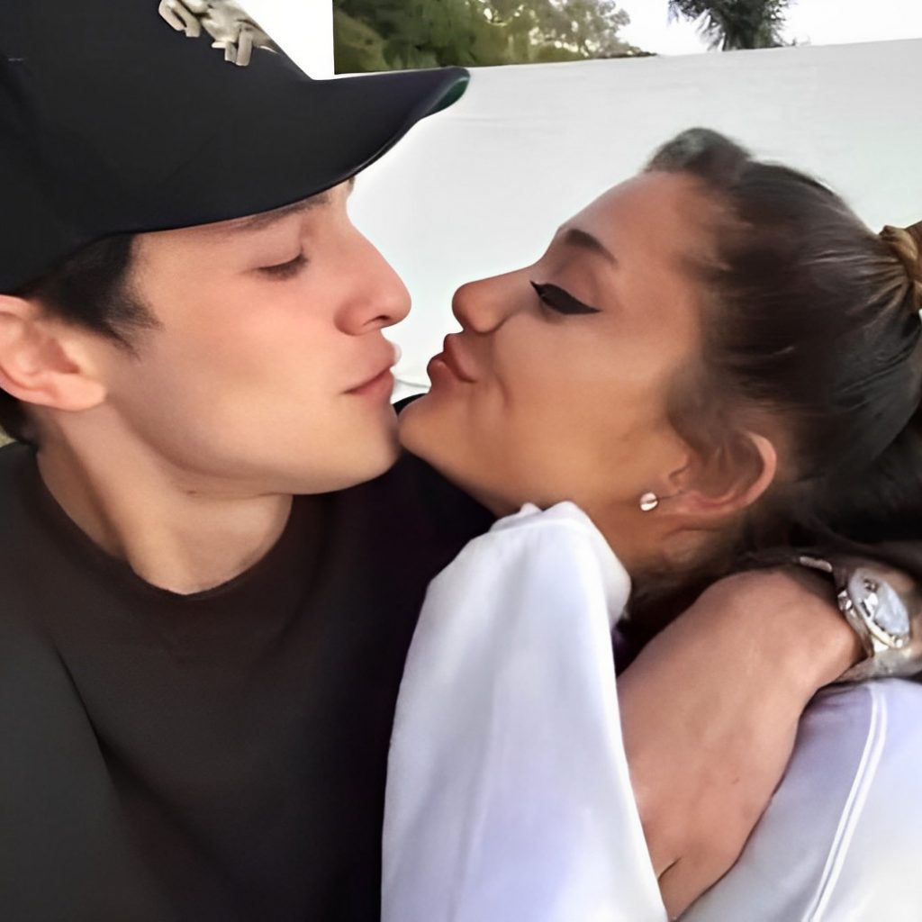Ariana Grande And Dalton Gomez Kissing Moment