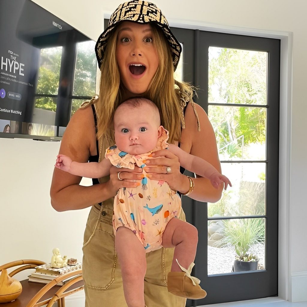 Ashley Tisdale And Her Daughter