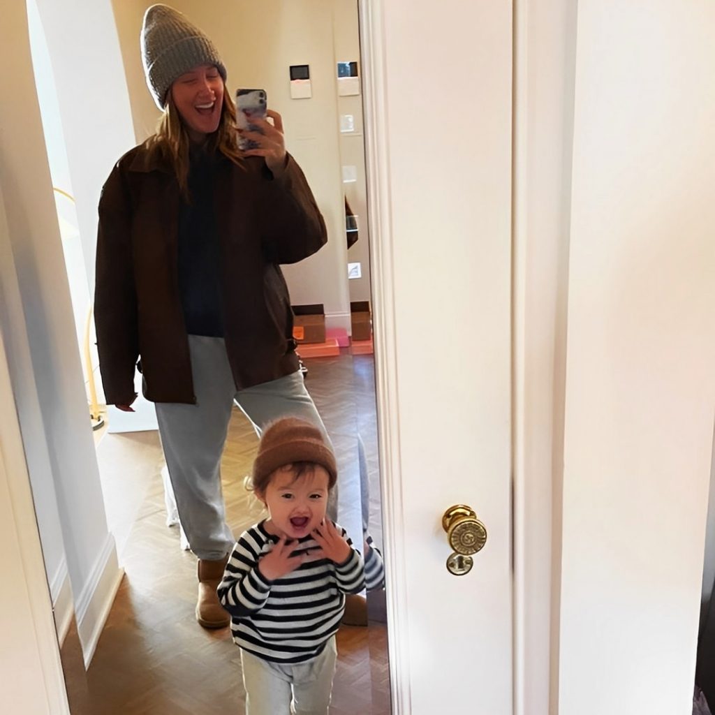 Ashley Tisdale And Her Daughter Selfie Moment