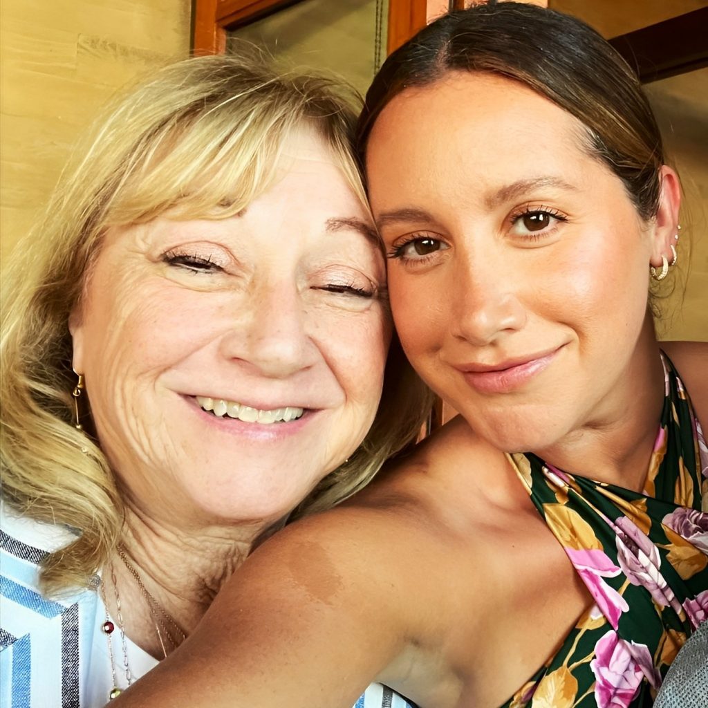 Ashley Tisdale And Her Mother