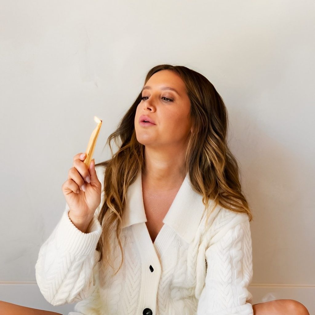 Ashley Tisdale Playing With Stick