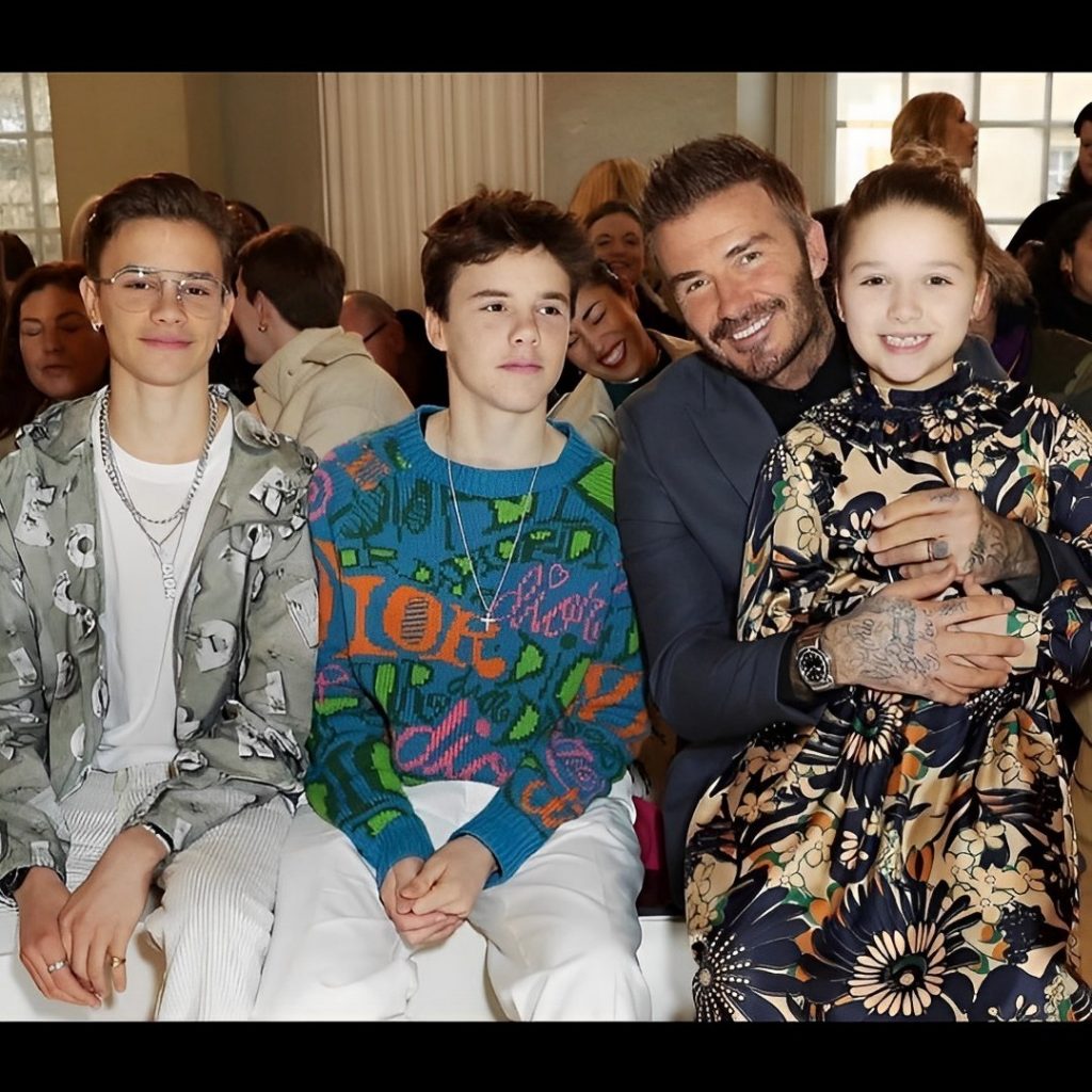 Cruz Beckham Father And Brother And Sister