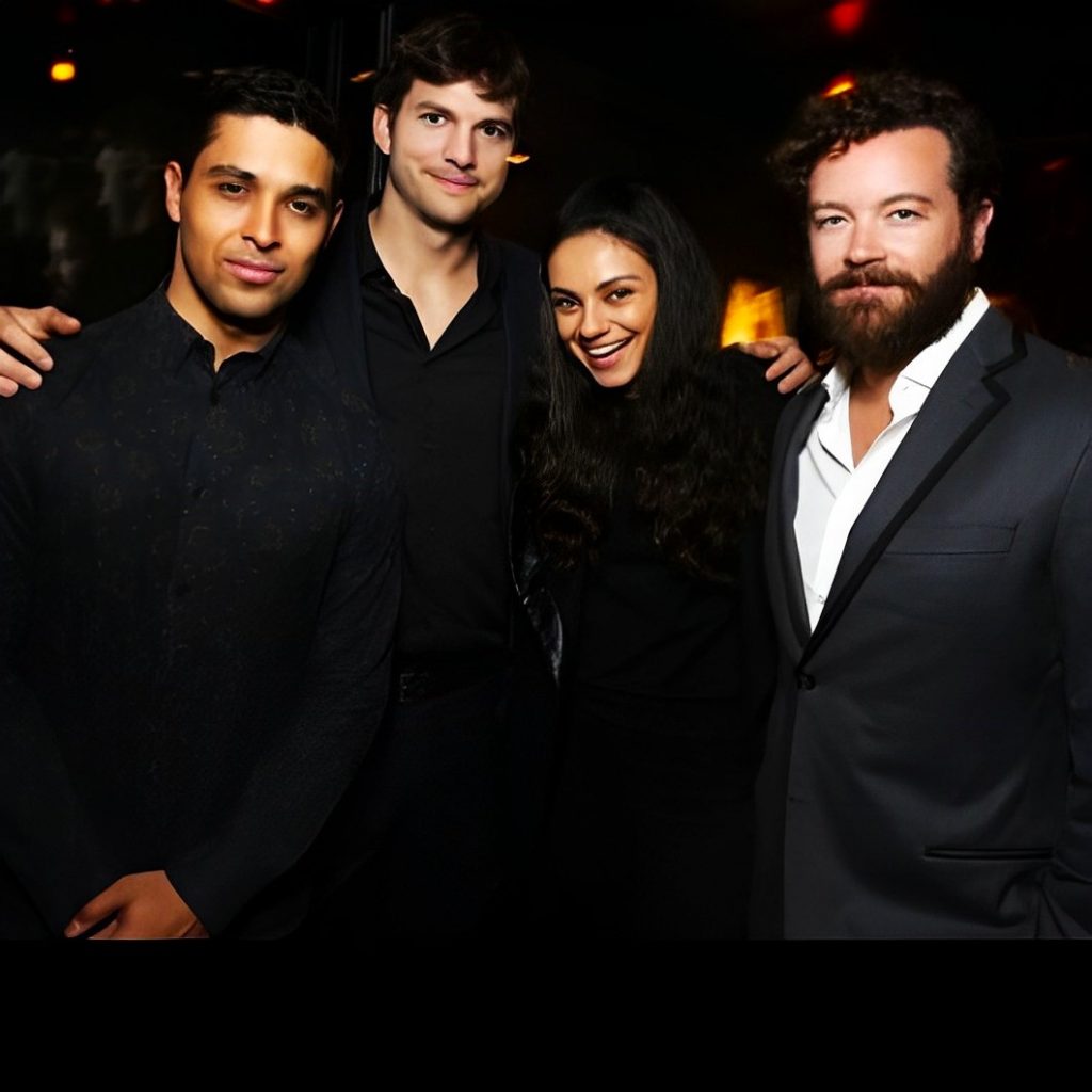 Danny Masterson And His Movie Team