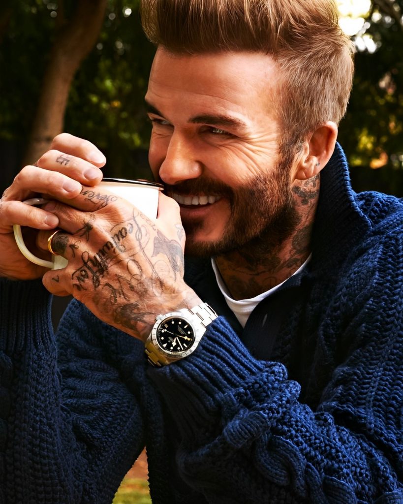 David Beckham Smiling Face