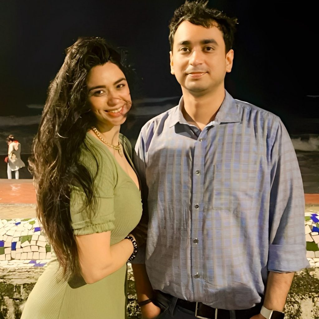 Soundarya Sharma And Her Brother