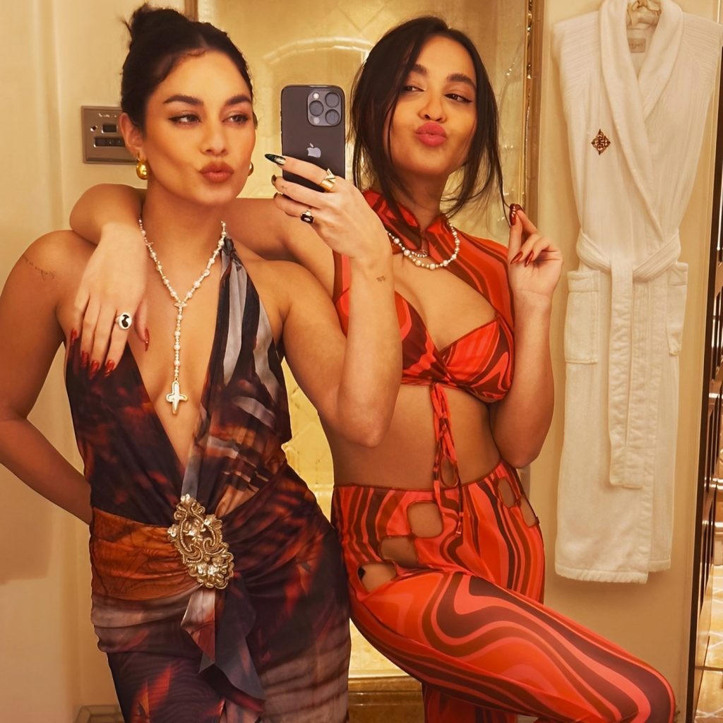 Vanessa Hudgens And Her Sister
