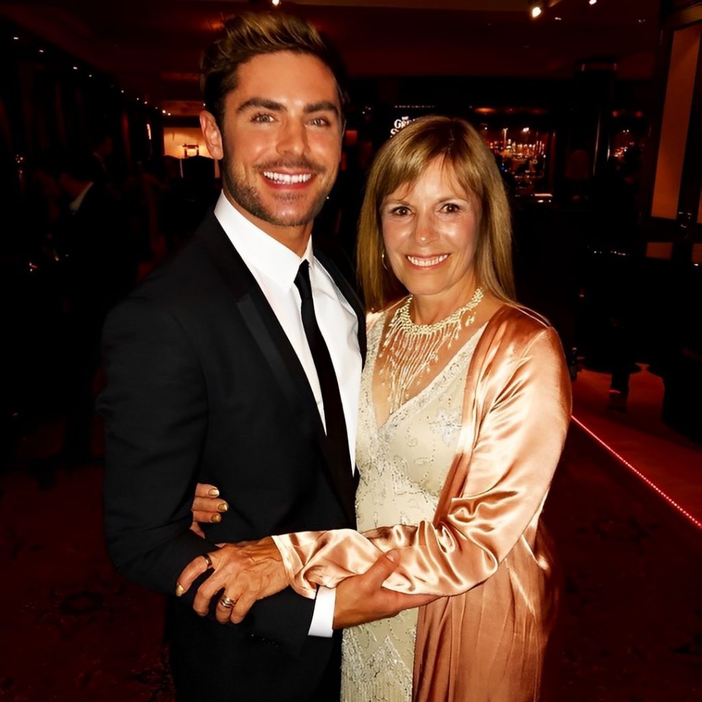 Zac Efron And His Mother